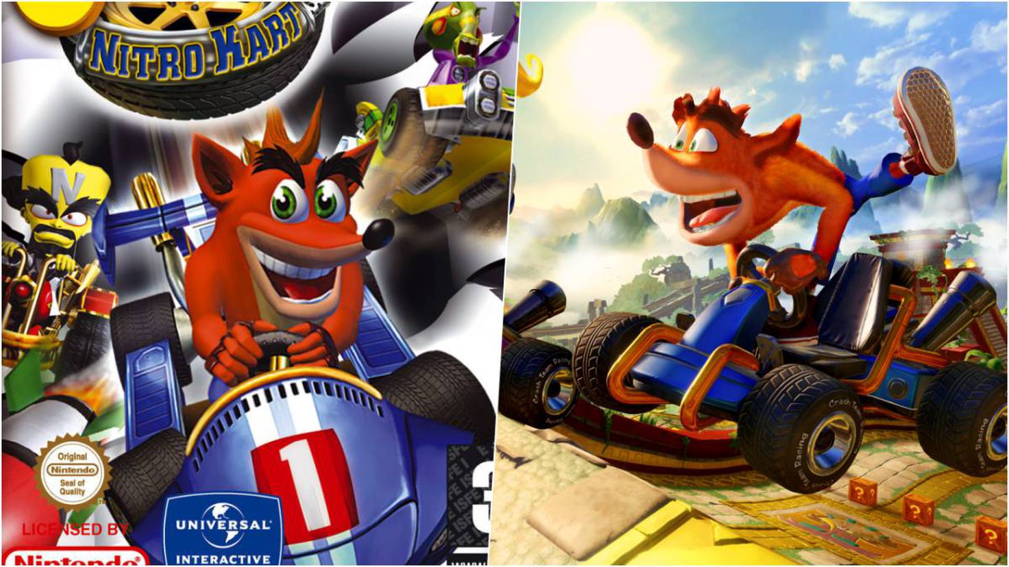 The best soundtrack of CTR and CNK?